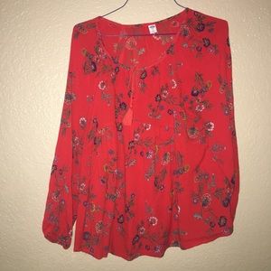 Flora boho top